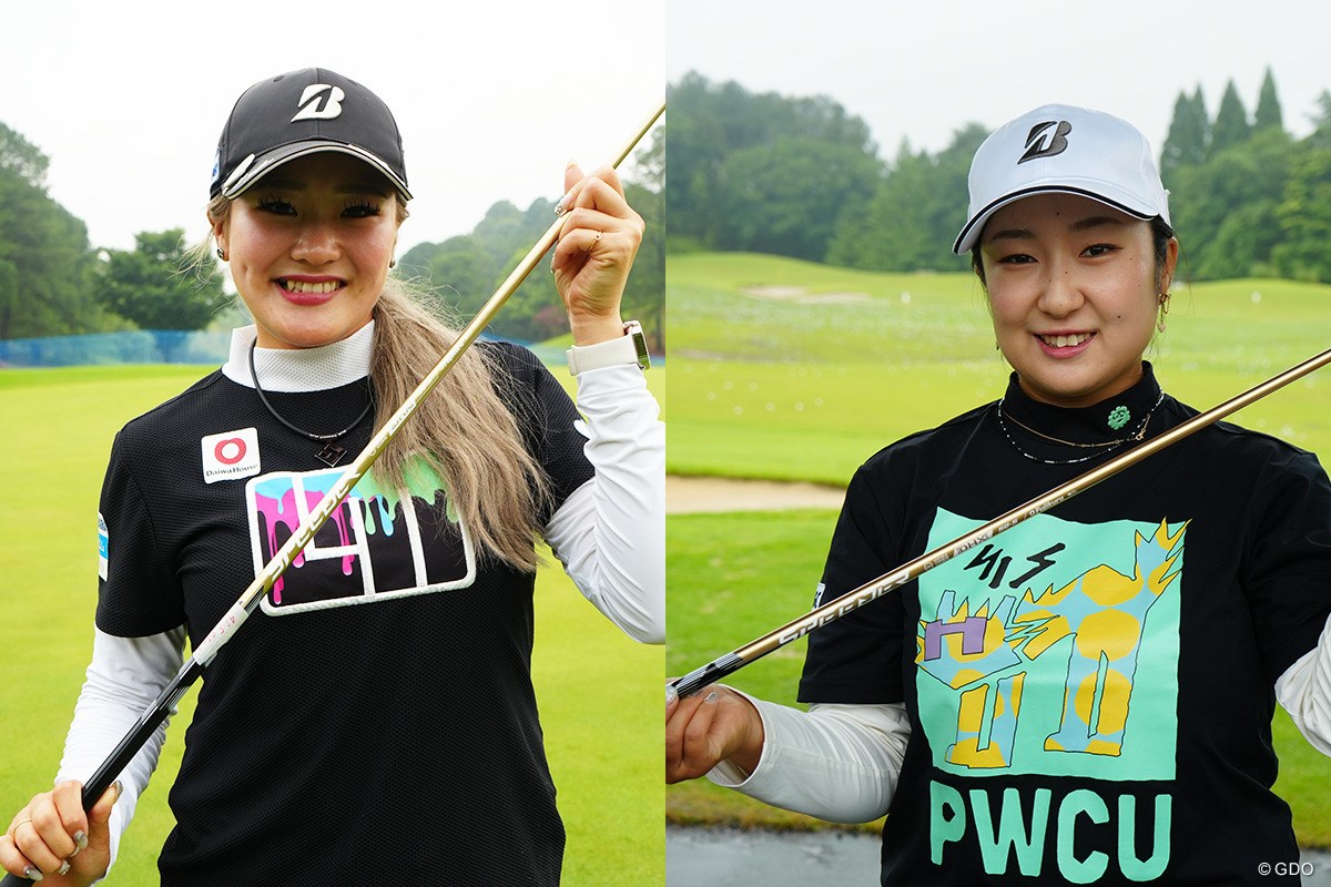2025年 宮里藍 サントリーレディスオープンゴルフトーナメント 事前 桑木志帆 阿部未悠