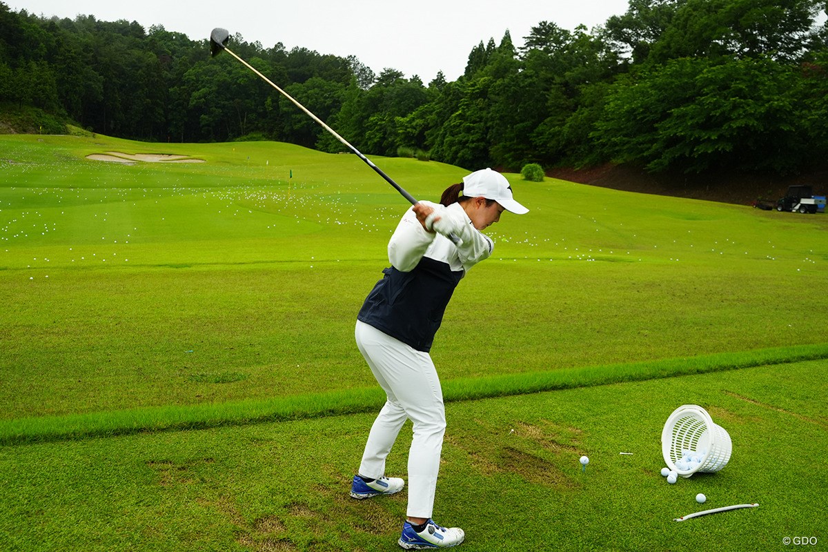 2025年 宮里藍 サントリーレディスオープンゴルフトーナメント 事前 稲垣那奈子