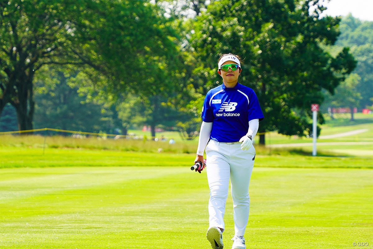 2025年 ショップライトLPGAクラシック 事前 山下美夢有