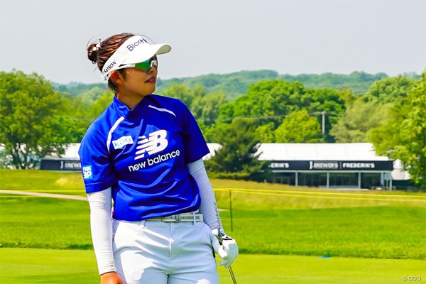 2025年 ショップライトLPGAクラシック 事前 山下美夢有 ショットの状態は上向き