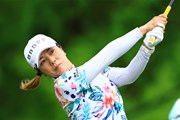 2025年 宮里藍 サントリーレディスオープンゴルフトーナメント 初日 下川めぐみ