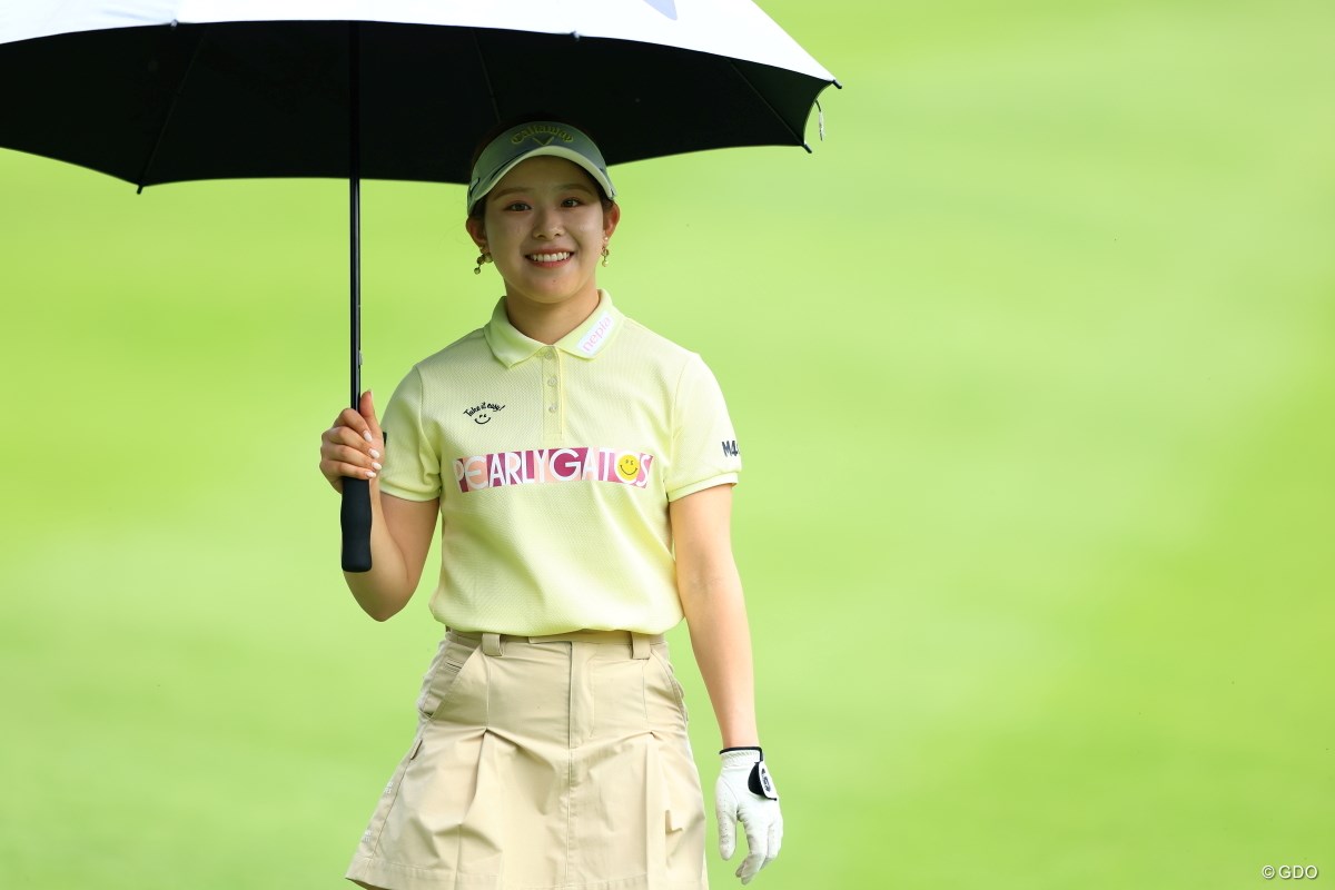 2025年 宮里藍 サントリーレディスオープンゴルフトーナメント 初日 吉田鈴