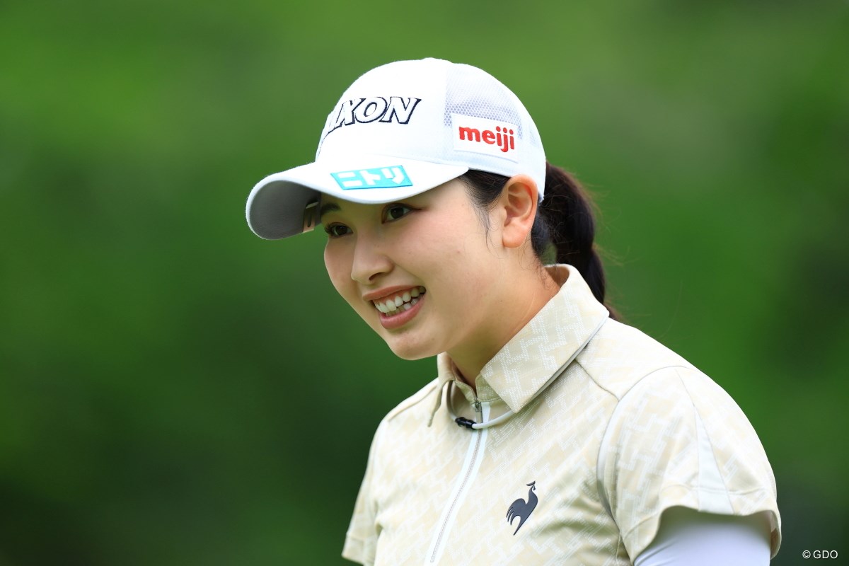 2025年 宮里藍 サントリーレディスオープンゴルフトーナメント 初日 小祝さくら