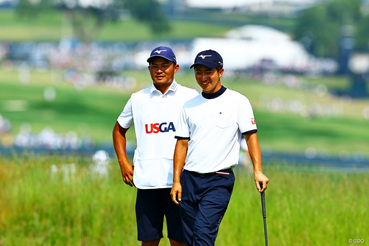 2025年 全米オープン 初日 杉浦悠太