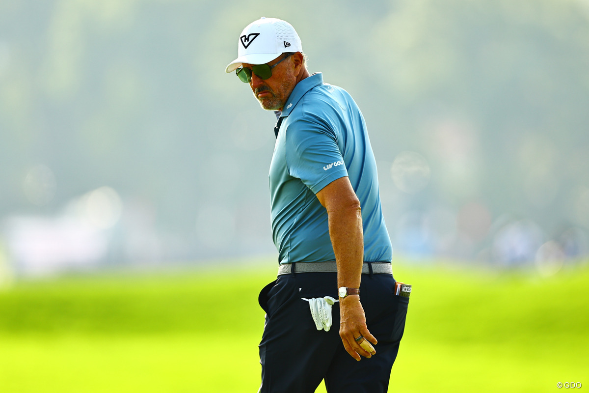 最後のUSオープンになってしまうのか 2025年 全米オープン 初日 フィル・ミケルソン