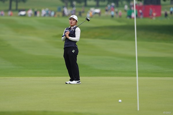 2025年 マイヤーLPGAクラシック 初日 古江彩佳 一日を通してグリーン上で苦戦した