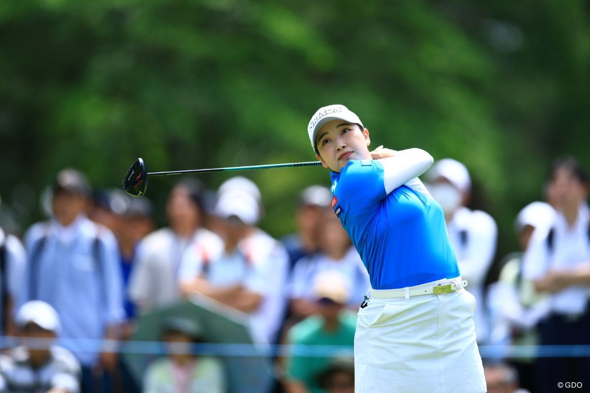 今季初勝利を狙う小祝さくら