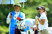 2025年 宮里藍 サントリーレディスオープンゴルフトーナメント 2日目 鈴木愛