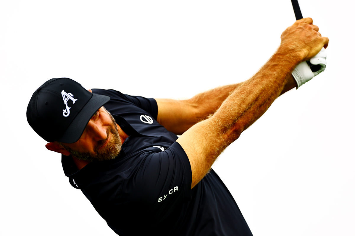 暫定91位に沈んだ 2025年 全米オープン 2日目 ダスティン・ジョンソン