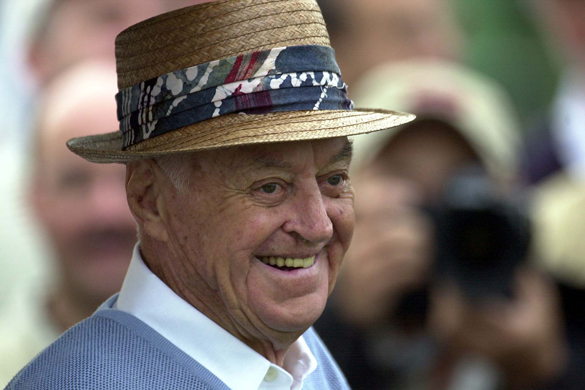古き良き?時代の話※写真は2001年「マスターズ」(Stephen Munday/ALLSPORT/Getty Images)