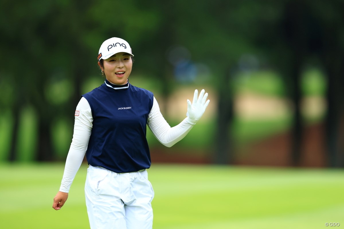 2025年 宮里藍 サントリーレディスオープンゴルフトーナメント 3日目 佐久間朱莉