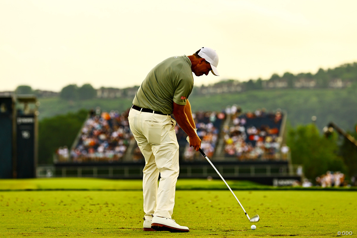 インパクト前 2025年 全米オープン 3日目 アダム・スコット