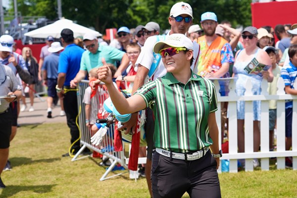 2025年 マイヤーLPGAクラシック 最終日 岩井明愛 岩井明愛が日本勢の最上位でフィニッシュした