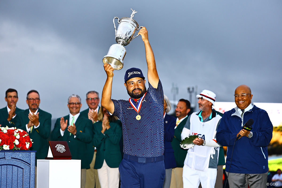 J.J.スポーンはメジャー初優勝を全米オープンで飾った