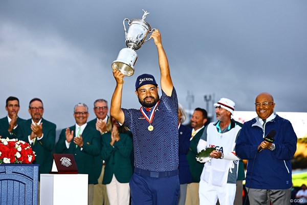 2025年 全米オープン 最終日 J.J.スポーン J.J.スポーンはメジャー初優勝を全米オープンで飾った