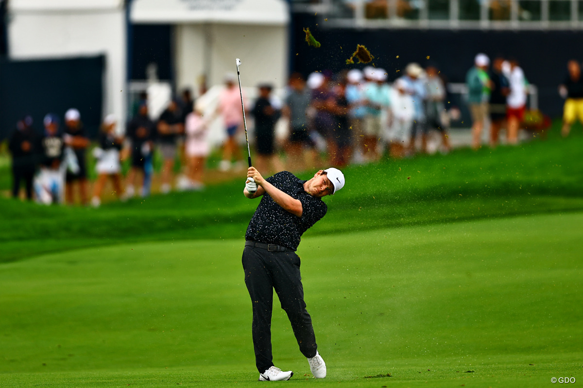 レフティです 2025年 全米オープン 最終日 ロバート・マッキンタイア