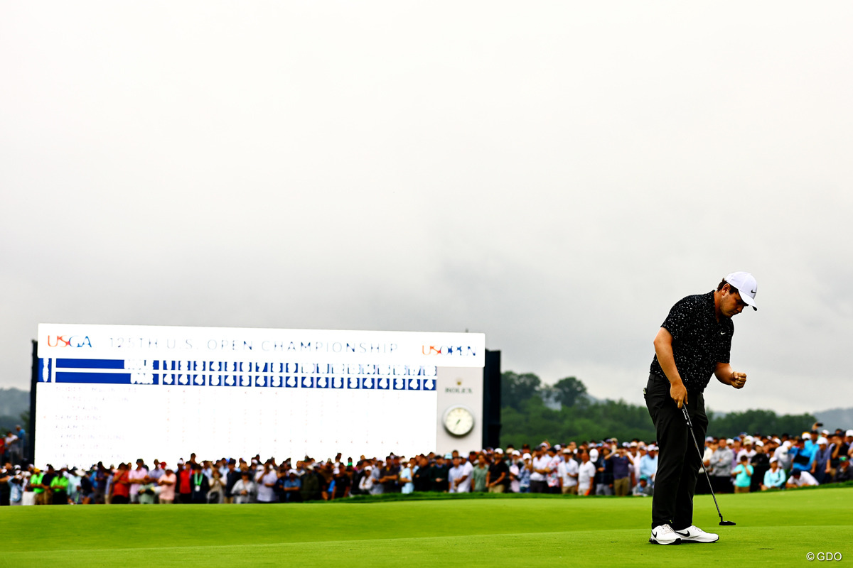 トップでホールアウト 2025年 全米オープン 最終日 ロバート・マッキンタイア