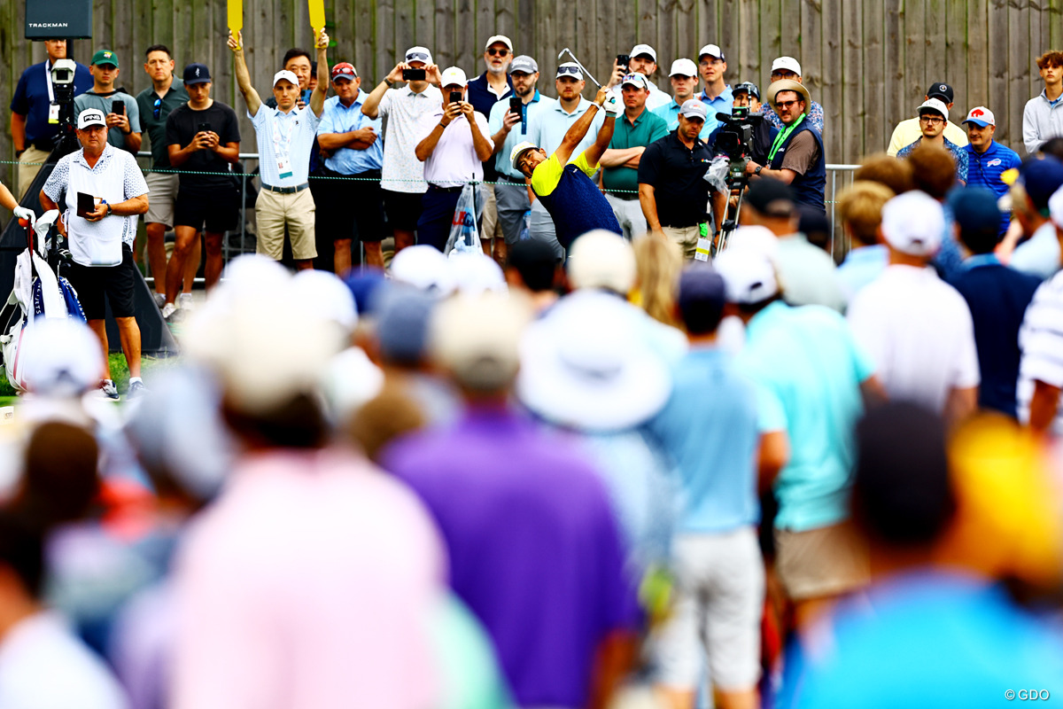 大勢のギャラリーが見守る 2025年 全米オープン 最終日 松山英樹