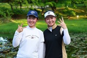 2025年 日本女子アマチュアゴルフ選手権 初日 中澤瑠来 中澤沙来