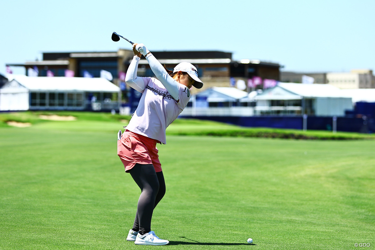 スイング精度が高まれば持ち味のショットも切れる