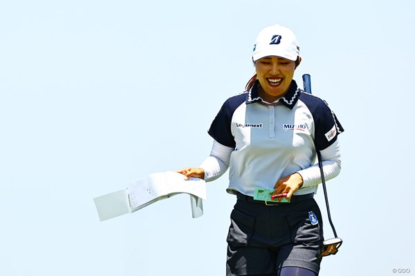 2025年 KPMG全米女子プロゴルフ選手権 事前 古江彩佳 丁寧なコースチェックはいつも通り