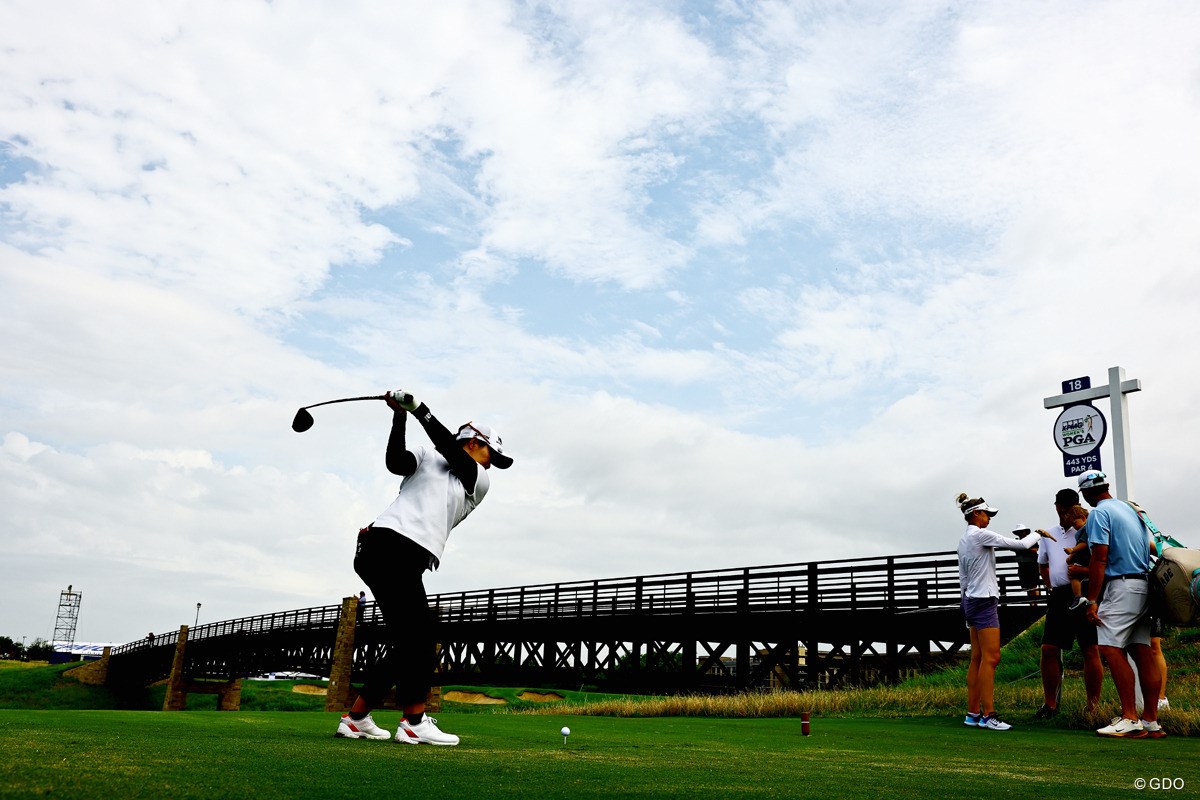 2025年 KPMG全米女子プロゴルフ選手権 事前 畑岡奈紗