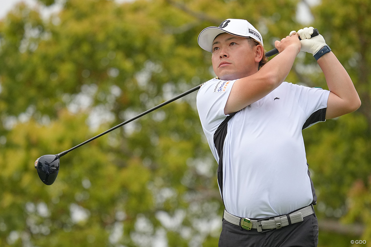 下部ツアー初優勝に王手をかけた勝亦悠斗 ※撮影は2023年「関西オープン」