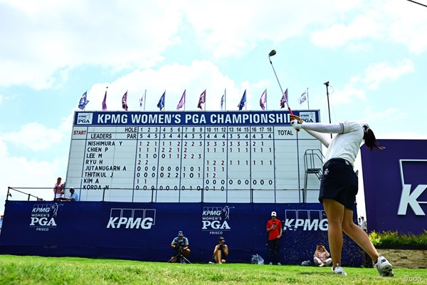 2025年 KPMG全米女子プロゴルフ選手権 初日 竹田麗央 メジャーでも存在感を高めつつあるルーキー