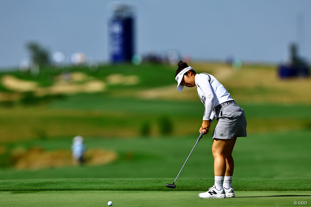 2025年 KPMG全米女子プロゴルフ選手権 初日 山下美夢有