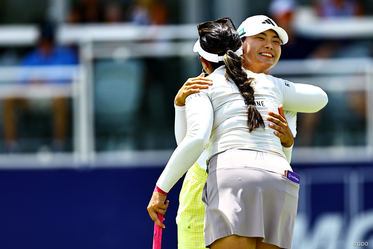 通算9オーバーで2日間を終えて