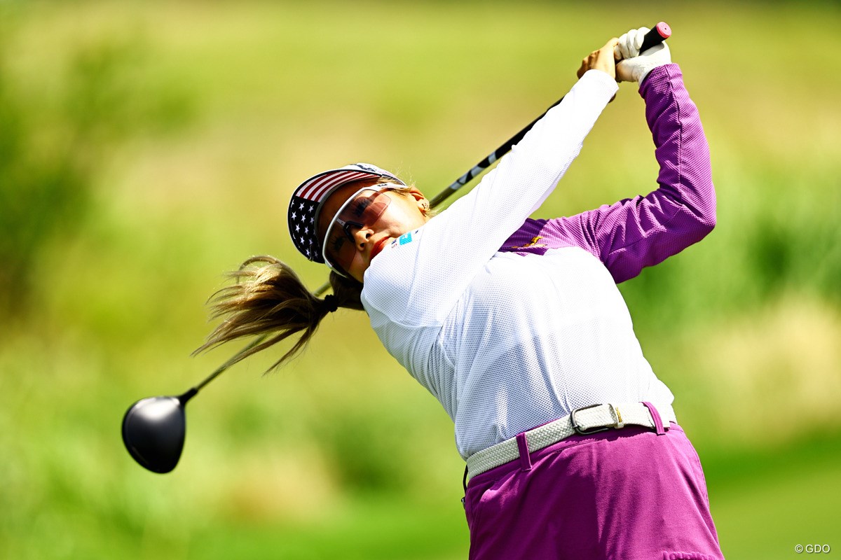 2025年 KPMG全米女子プロゴルフ選手権 2日目 桑木志帆