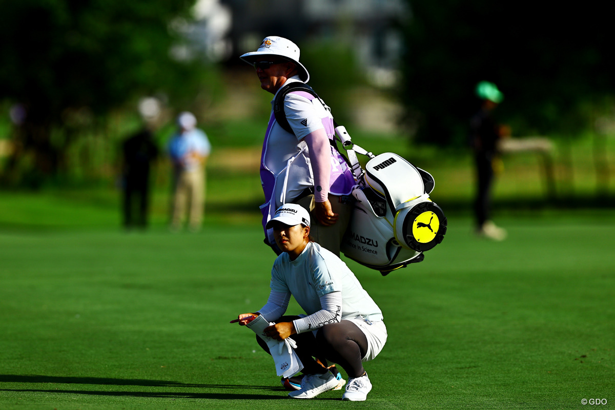いきなりのトリプルボギーに始まり、リズムにも乗れなかった