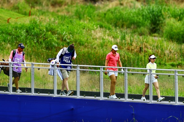 2025年 KPMG全米女子プロゴルフ選手権 2日目 西村優菜 5試合続いた予選落ちをストップ