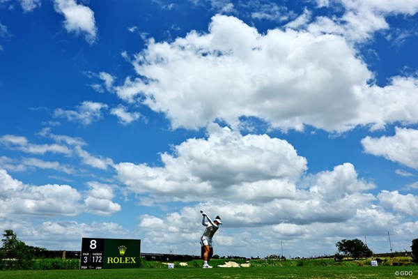 2025年 KPMG全米女子プロゴルフ選手権 3日目 山下美夢有 3日目のパーオン率66.67