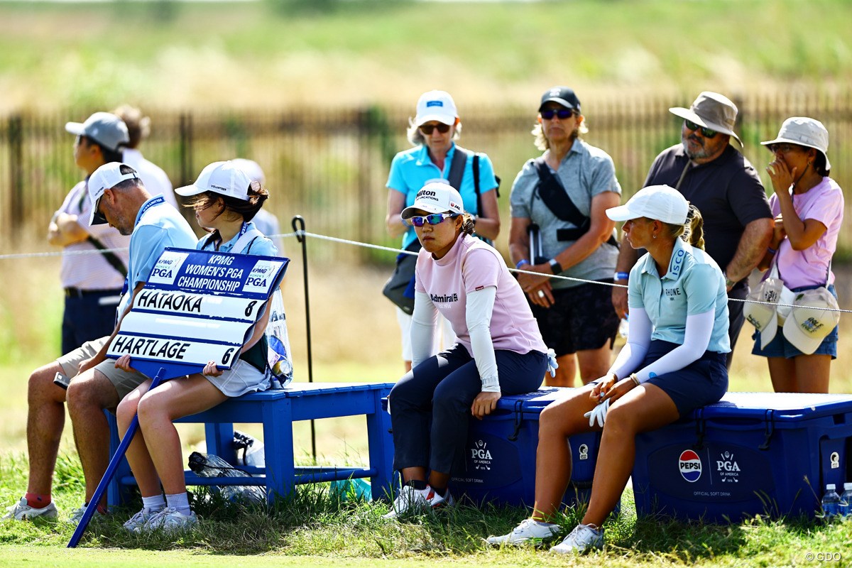 2025年 KPMG全米女子プロゴルフ選手権 3日目 畑岡奈紗