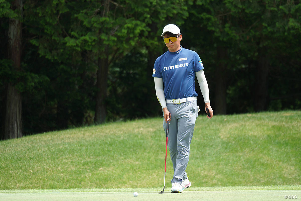 2位で終えた田中元基