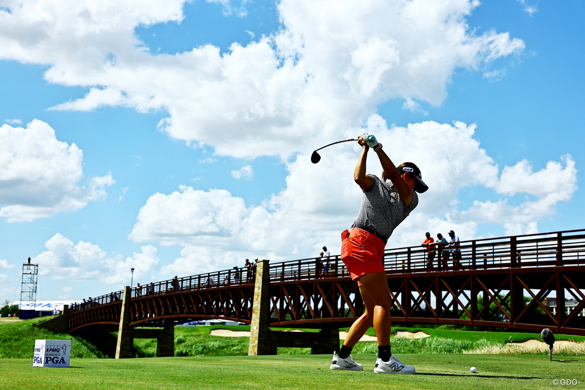 スコアを伸ばした「71」がうれしい