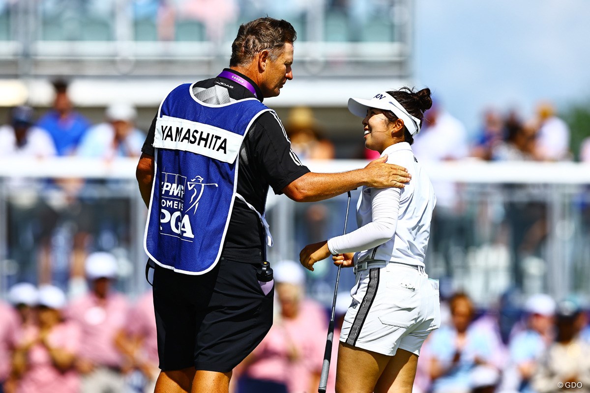2025年 KPMG全米女子プロゴルフ選手権 4日目 山下美夢有