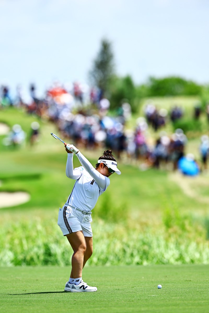 2025年 KPMG全米女子プロゴルフ選手権 4日目 山下美夢有