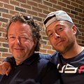 父ステファンとのオフタイム（提供：ザンダー・シャウフェレ Xander Schauffele）