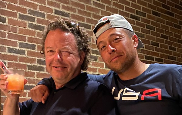 2025年 デサント特集 父ステファンとのオフタイム（提供：ザンダー・シャウフェレ Xander Schauffele）
