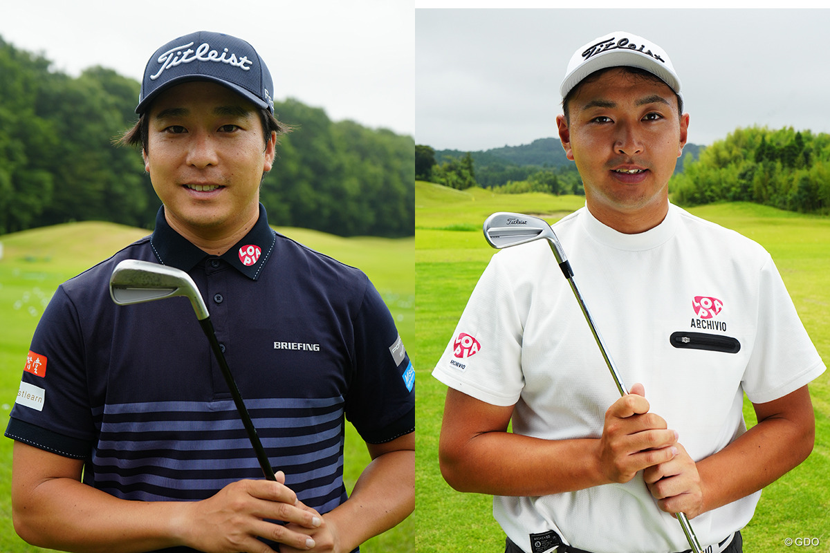 勝俣陵と鈴木晃祐も新アイアンを投入する