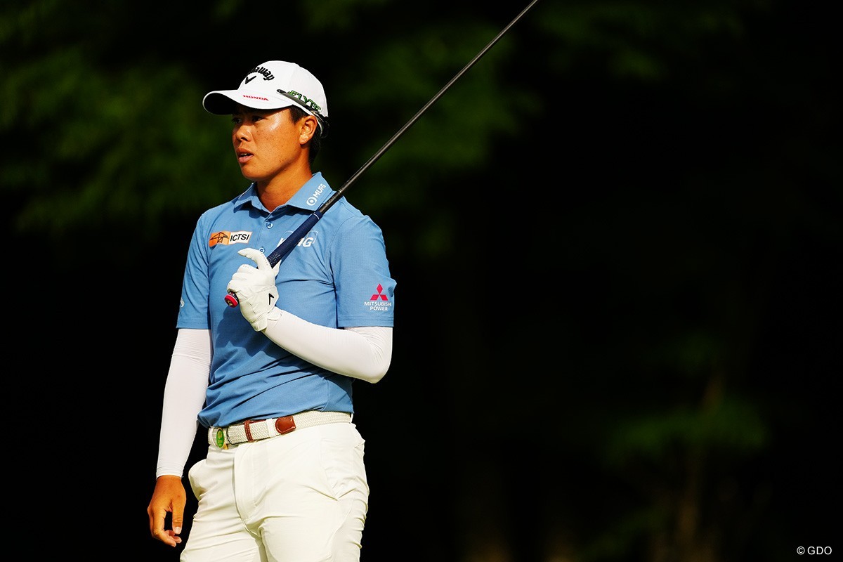 初日4オーバーと出遅れた笹生優花