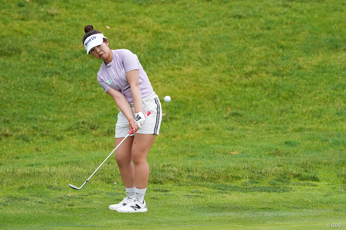 さすがのショートゲームでパートナーを大いに助けた