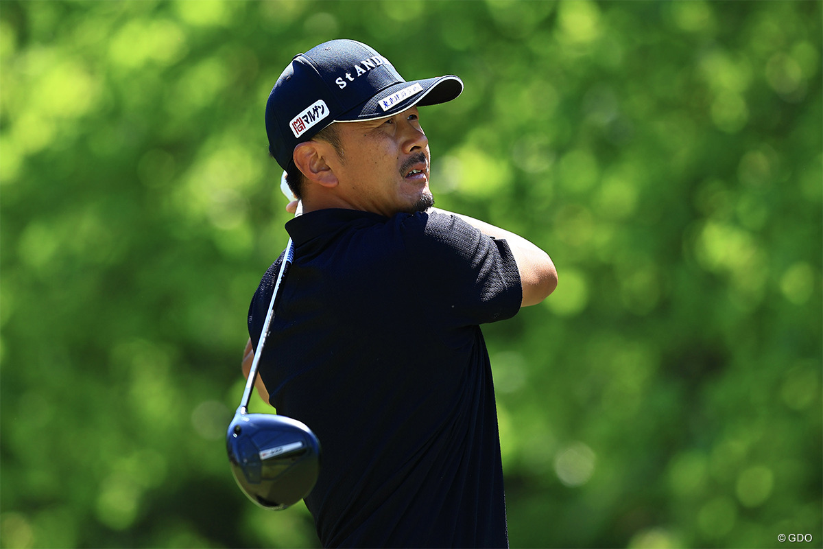 「65」で回り52位に浮上した岩田寛※撮影は「前澤杯 MAEZAWA CUP」