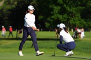 2025年 ダウ選手権 2日目 渋野日向子 勝みなみ