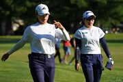 2025年 ダウ選手権 2日目 渋野日向子 勝みなみ