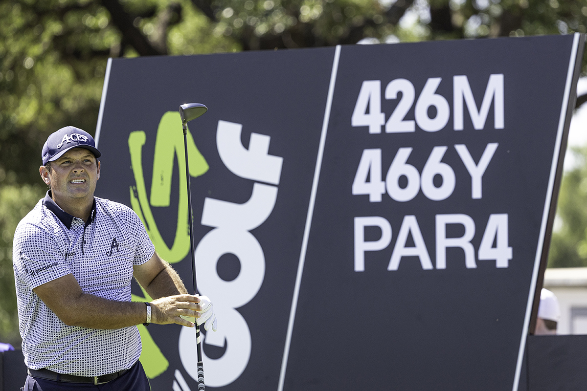 「67」で首位発進したパトリック・リード（提供LIVゴルフ）