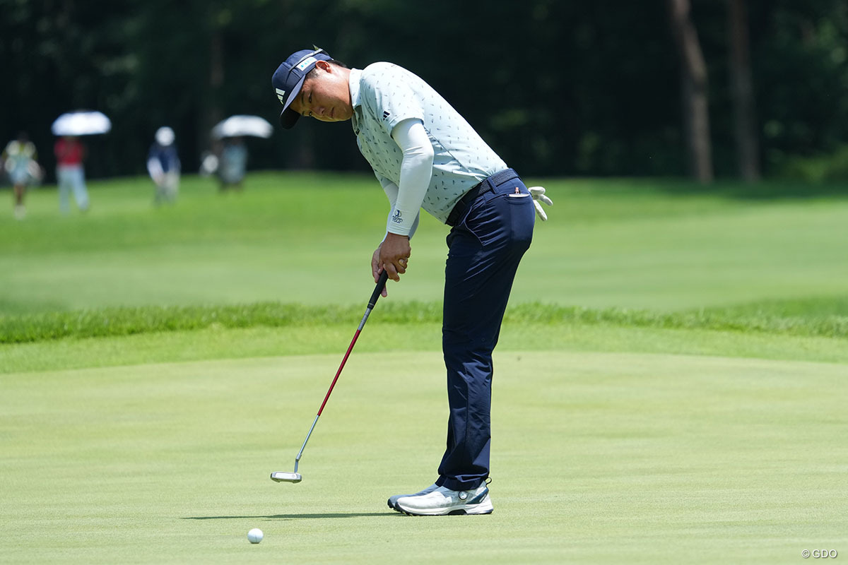 9バーディで14位から2位に浮上した