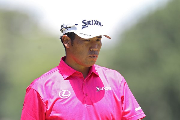 序盤の2OBもあって20位に後退した松山英樹（Raj Mehta/Getty Images）